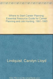 Where to Start Career Planning, 8th edit