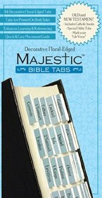 Majestic Bible Tabs, Mini Decorative Floral (Majestic Bible Tabs (Mini))