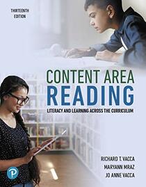 Content Area Reading: Literacy and Learning Across the Curriculum [RENTAL EDITION]