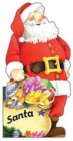 Santa (Little People Shape Books)