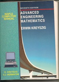 Maple Computer Manual for Advanced Engineering Mathematics