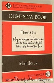 Domesday Book: Middlesex Domesday Book: Middlesex (Domesday Books (Phillimore))