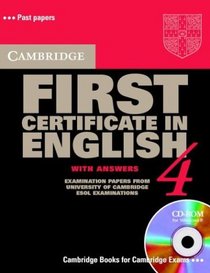 Cambridge First Certificate in English CD-ROM Pack