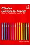 D'Nealian Home School Activities: Cursive Practice for Grades 4-6