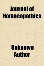 Journal of Homoeopathics