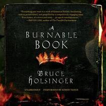 A Burnable Book (John Gower, Bk 1) (Audio CD) (Unabridged)