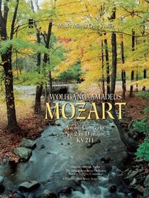 Music Minus One Violin: Mozart Violin Concerto No. 2 in D major, KV211 (Booklet & 2 CDs)