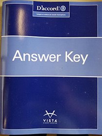D'accord! Level 3 Answer Key