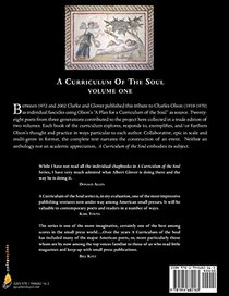 A Curriculum Of The Soul: Volume One
