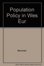 Population Policy in Wes Eur