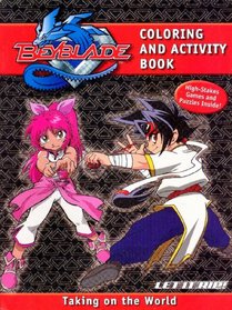 Beyblade Coloring and Activity Book