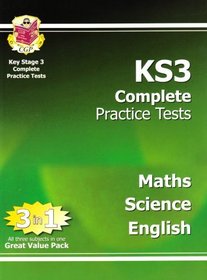 KS3 Complete Practice Tests: Science, Maths and English (Practice Papers)