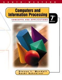 Computers  Information Processing: Concepts (Computer Applications Series)