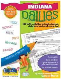 Indiana Dailies: 180 Daily Activities for Kids