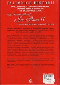 Jego Swiatobliwosc Jan Pawel II i nieznana historia naszych czasow (Tajemnice historii) (Polish Edition)