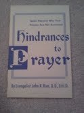 Hindrances to Prayer