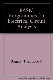 BASIC programs for electrical circuit analysis