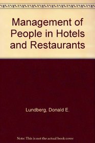 The Management of People in Hotels and Restaurants