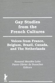 Gay Studies from the French Cultures: Voices from France, Belgium, Brazil, Canada, and the Netherlands (The Research on Homosexuality Series)