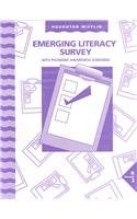 Emerging Literacy Survey with Phonemic Awareness Screening Levels K-2