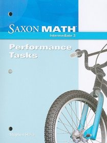 Saxon Math, Intermediate 3 Performance Tasks