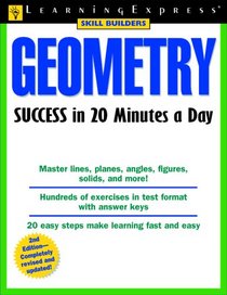 Geometry Success in 20 Minutes a Day, 2nd Edition (Skill Builders)