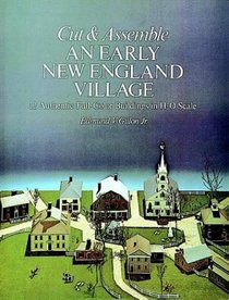 Cut  Assemble Early New England Village (Cut  Assemble Buildings in H-O Scale)