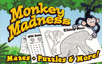 Monkey Madness Mazes Puzzles & More