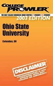 College Prowler Ohio State University (Collegeprowler Guidebooks)