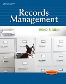 Bundle: Records Management, 9th + CourseMaster Cengage Learning eBook Printed Access Card