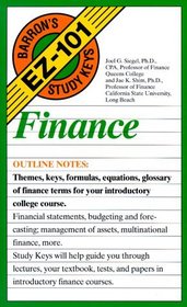 Finance (Barron's Ez-101 Study Keys)