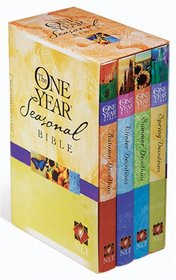 One Year Seasonal Bible NLT slipcase set (One Year Seasonal Gift Set)