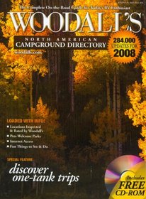 Woodall's North American Campground Directory with CD, 2008 (Woodall's North American Campground Directory)