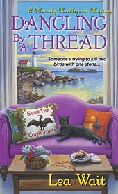 Dangling by a Thread (Mainely Needlepoint, Bk 4)