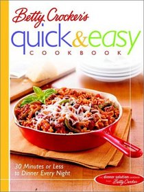 Betty Crocker's Quick and Easy Cookbook
