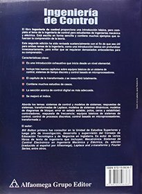 Ingenieria de Control - 2b: Edicion (Spanish Edition)