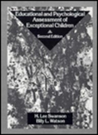 Educational and Psychological Assessment of Exceptional Children: Theories, Strategies, and Applications (2nd Edition)