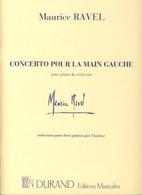 Concerto for the left hand in d major : for piano and orchestra - reduction for two pianos, 3 hands
