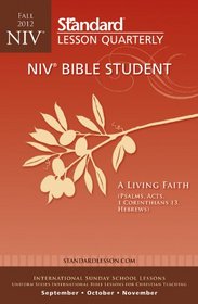 NIV Bible Student-Fall 2012 (Standard Lesson Quarterly)