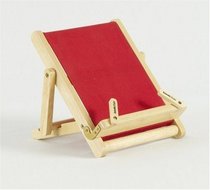 Thinking Gifts Bookchair Deluxe Bookholder, Medium, Red, 1 unit (BCD2C)