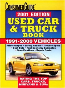 2001 Used Car & Truck Book (Consumer Guide Used Car & Truck Book)