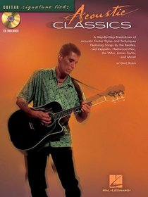 Acoustic Classics: Book/CD Pack