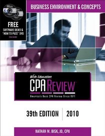 Bisk CPA Review: Business Environment & Concepts - 39th Edition 2010 (Comprehensive CPA Exam Review Business Environment & Concepts) (Cpa Comprehensive Exam Review. Business Environment and Concepts)