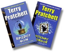 Terry Pratchett Discworld Two-Book Set: Witches Abroad and Reaper Man