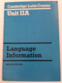 Cambridge Latin Course Unit 2A: Language Information