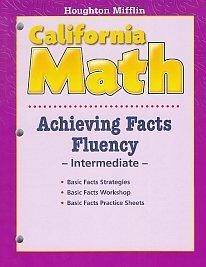 California Math Achieving Facts Fluency (Intermediate)