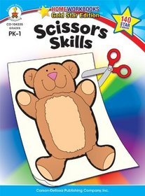 Scissors Skills (Home Workbooks: Gold Star Edition)