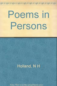 Poems in Persons : An Introduction to the Psychoanalysis of Literature