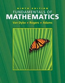 Fundamentals of Mathematics (with CD-ROM, Make the Grade, and InfoTrac)