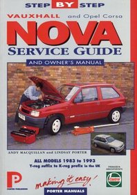 Vauxhall Nova 1983-93 (Porter Manuals)